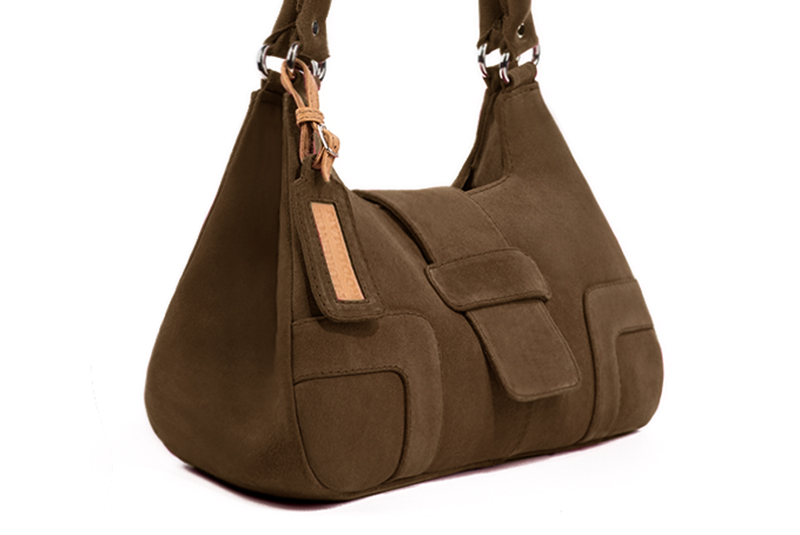 Handcrafted women's luxurious elegant handbag in premium chocolate brown leather. Perfect for elevated everyday style.   
                Choose from our luxurious collections of leather and fabric to perfectly match your handbags to your outfits.